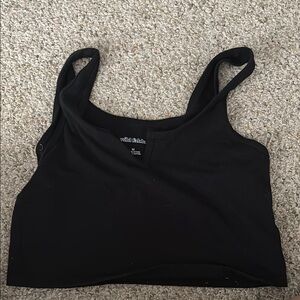 Wild Fable Sleek Black Tank Top